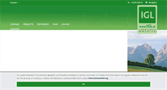 Desktop Screenshot of igl.at